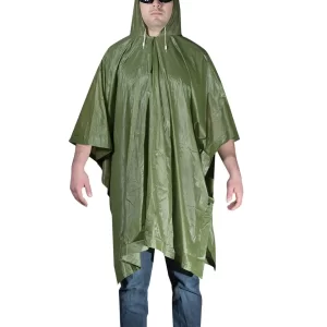 Poncho PVC Verde Clute