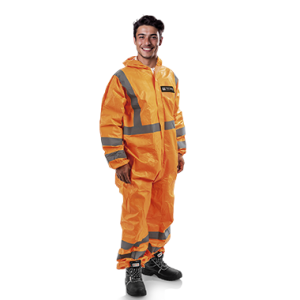 Traje descartable Tecseg TSG15 OR alta Visibilidad