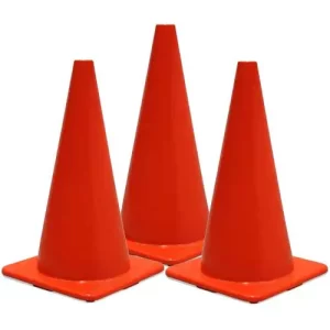 Cono de Seguridad de PVC NARANJA 28″ – 70CM