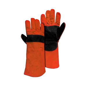 Guante de Soldador Naranjo/Negro Steelpro