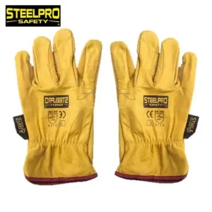 Guantes de Bandana AMARILLO STEELPRO